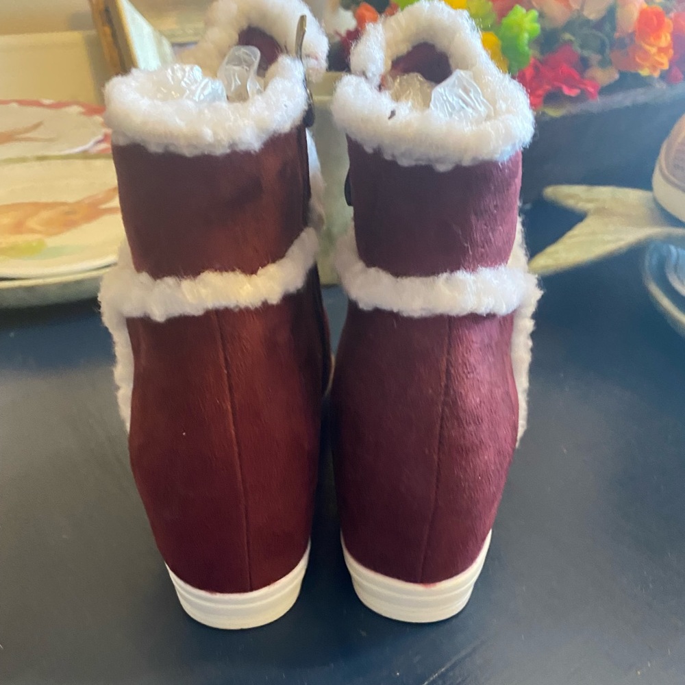 Wedge Ankle Booties